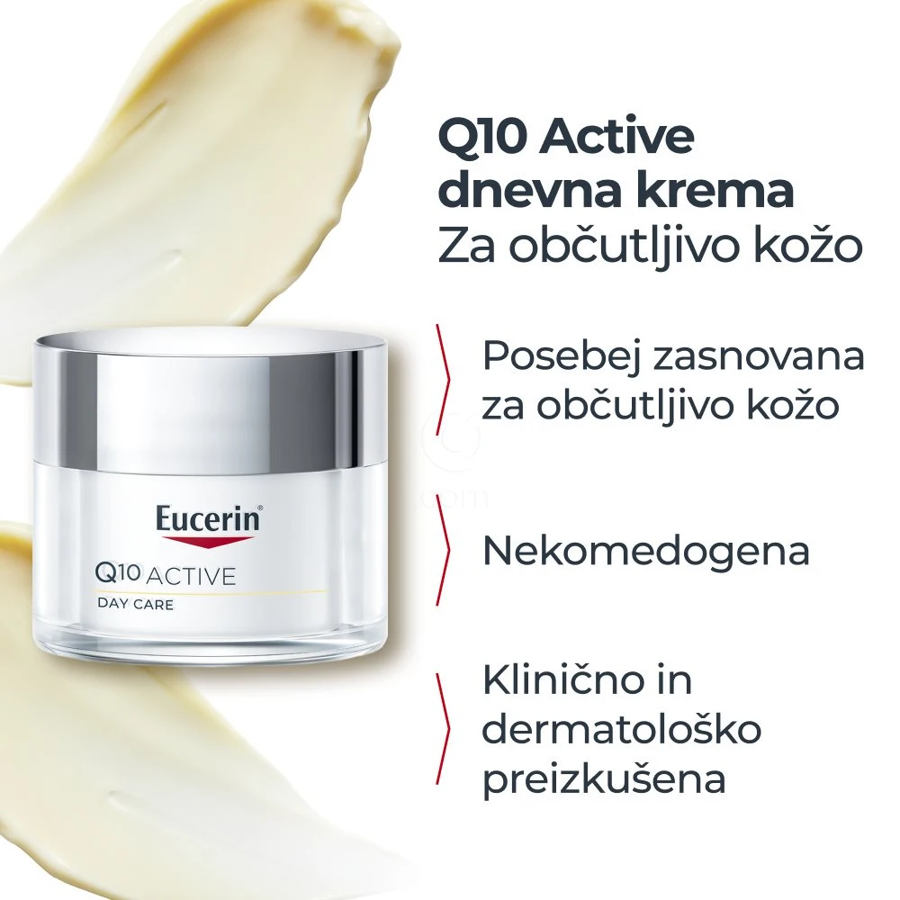 Eucerin Q10, dnevna krema za suho kožo (50 ml)